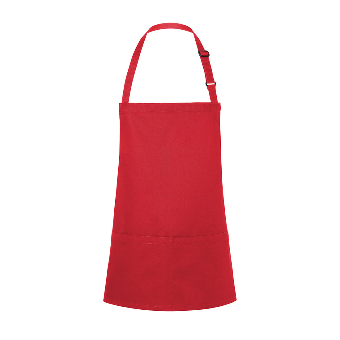 Tablier à bavette court Basic avec boucle et poche - Les vêtements de protection Tablier à bavette court Basic avec boucle et poche - Les vêtements de protection