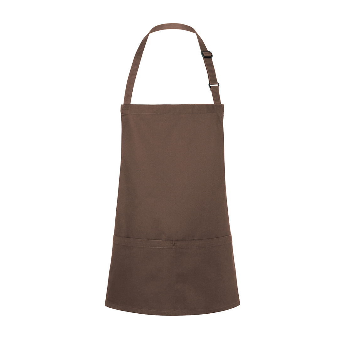 Tablier à bavette court Basic avec boucle et poche - Les vêtements de protection Tablier à bavette court Basic avec boucle et poche - Les vêtements de protection