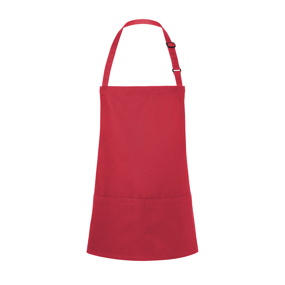 Tablier à bavette court Basic avec boucle et poche - Les vêtements de protection Tablier à bavette court Basic avec boucle et poche - Les vêtements de protection