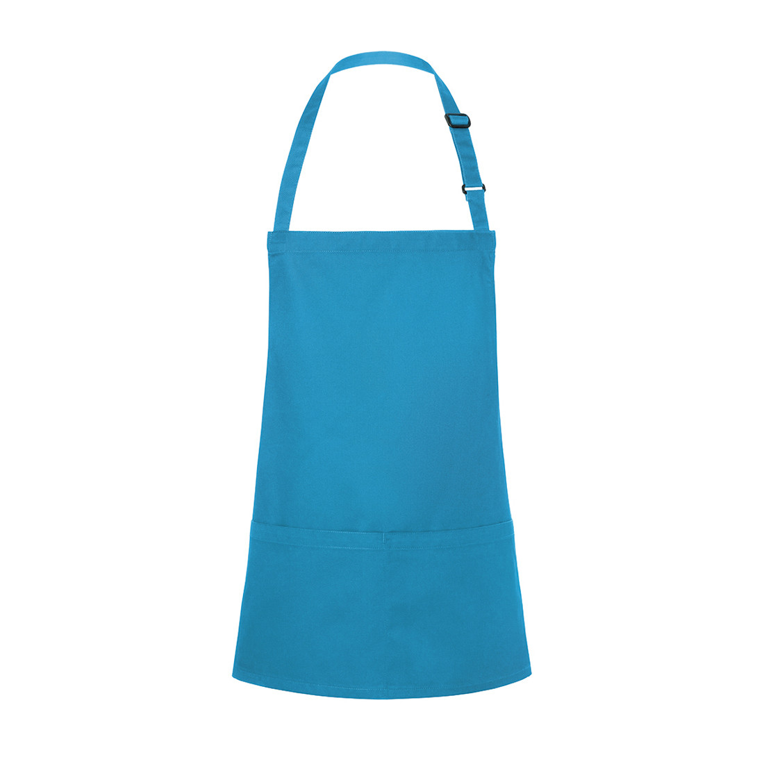 Tablier à bavette court Basic avec boucle et poche - Les vêtements de protection Tablier à bavette court Basic avec boucle et poche - Les vêtements de protection