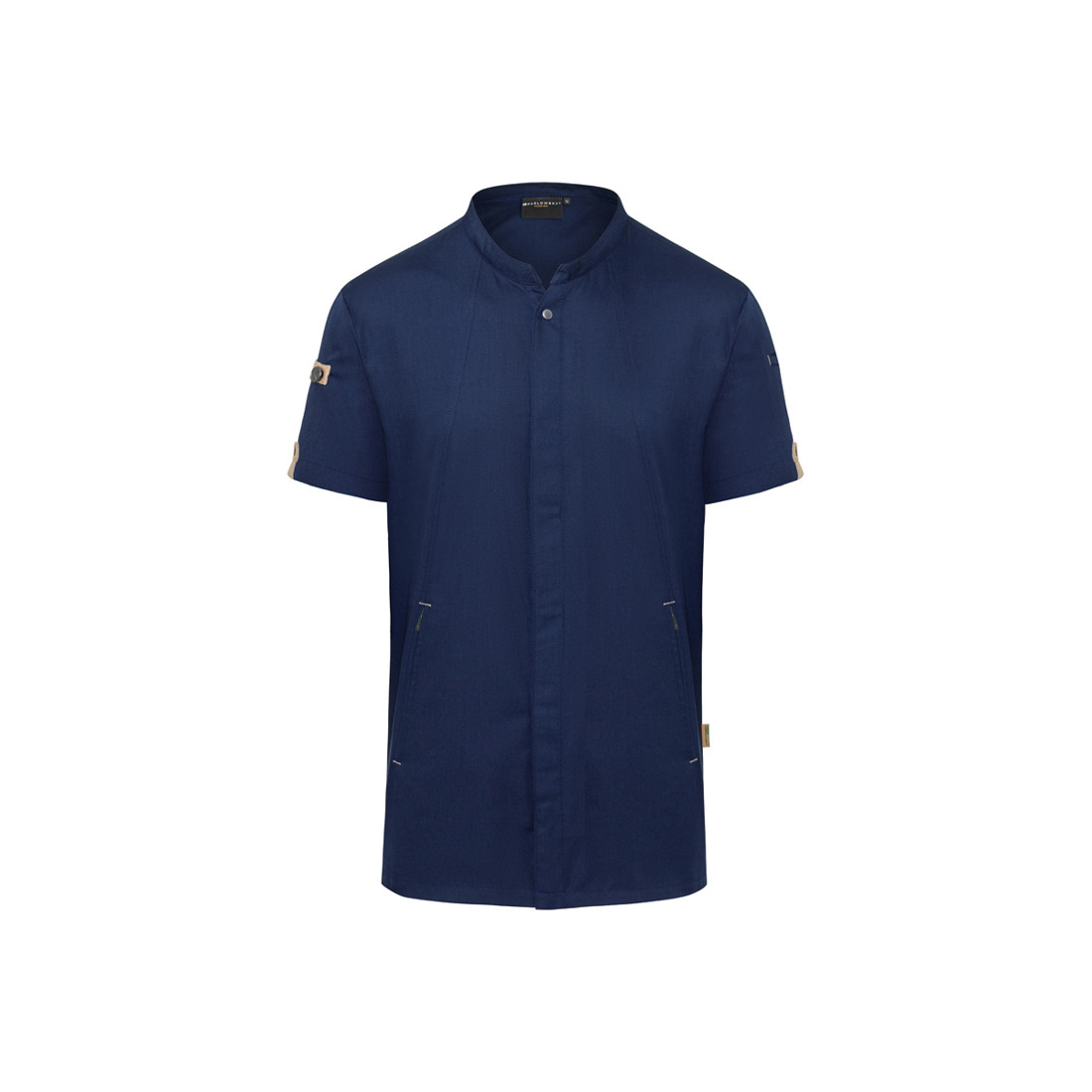 Giacca da cuoco a maniche corte Green-Generation, da materiale sostenibile , 72% GRS Certified Recycled Polyester / 28% Conventional Cotton - Abbigliamento di protezione