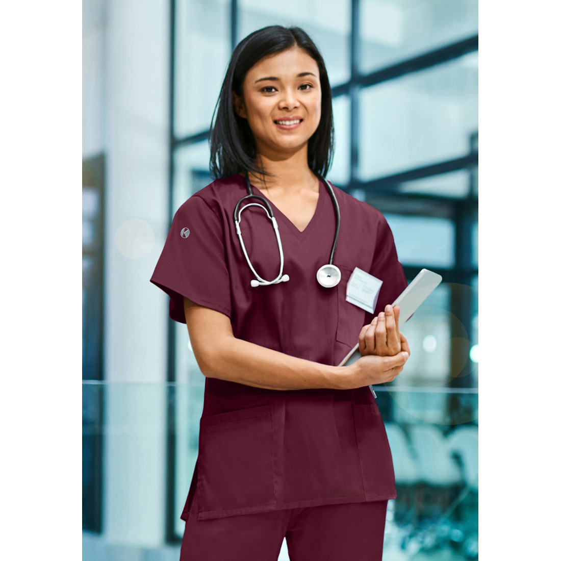 Casacca funzionale da donna a maniche corte Essential - Abbigliamento di protezione Casacca funzionale da donna a maniche corte Essential - Abbigliamento di protezione