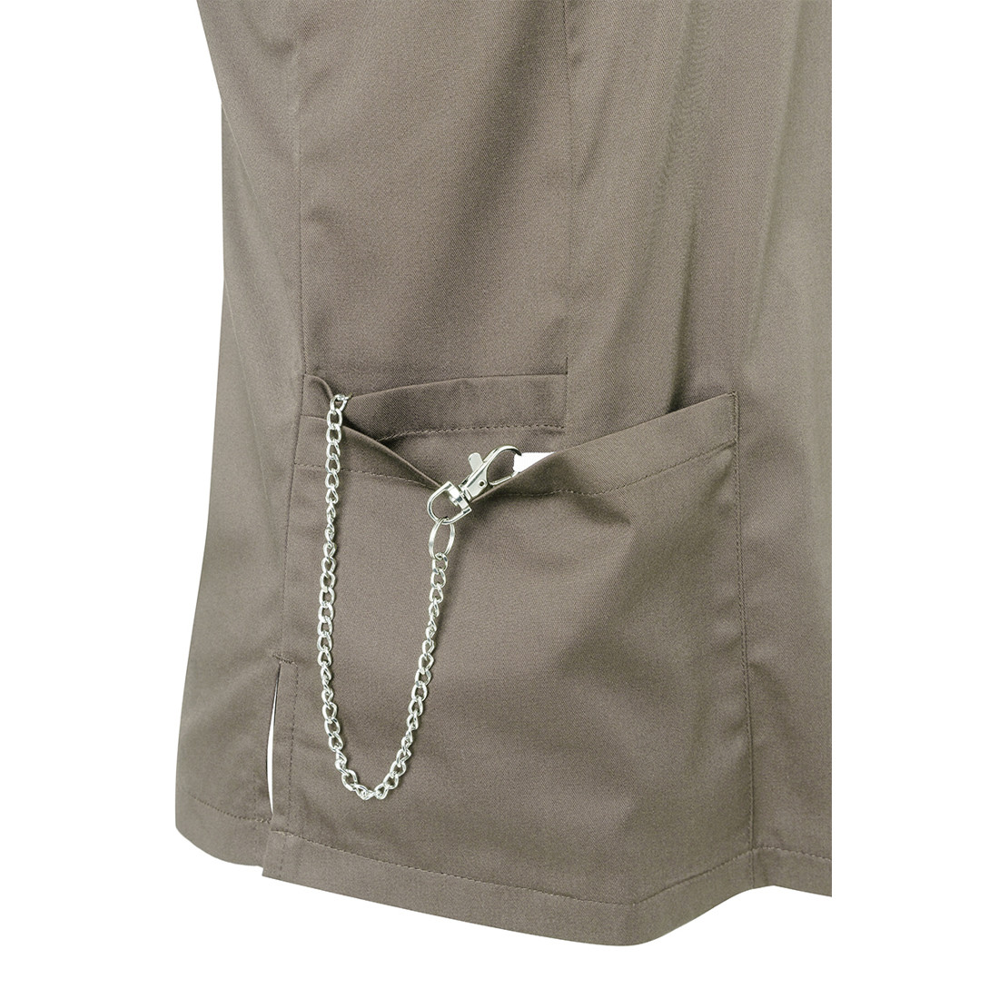 Kurzarm Damen-Schlupfkasack Essential - Arbeitskleidung