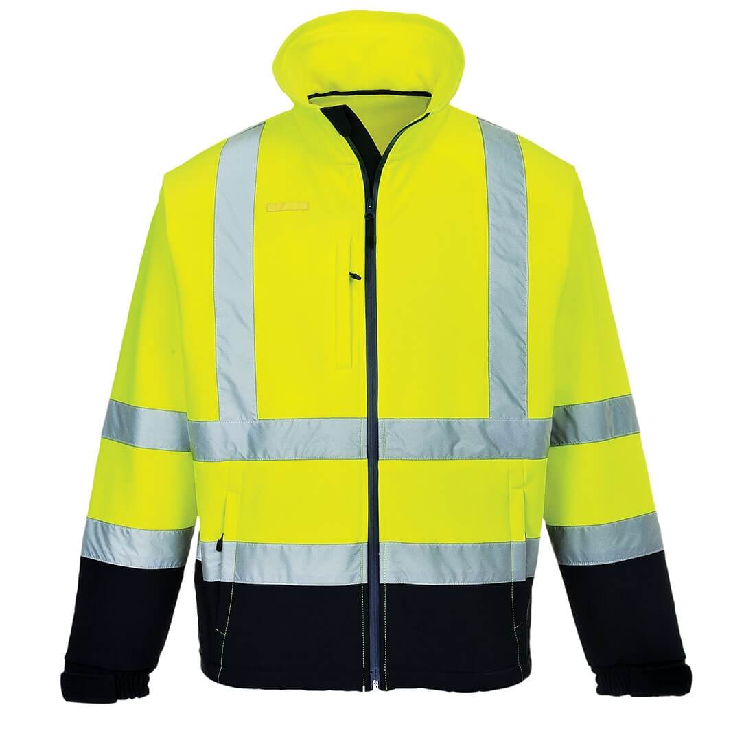 Warnschutz Kontrast Softshell (3L) - Arbeitskleidung