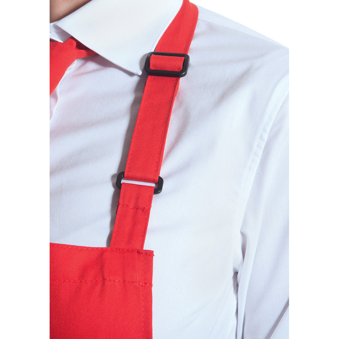 Tablier à bavette Basic avec boucle et poche - Les vêtements de protection Tablier à bavette Basic avec boucle et poche - Les vêtements de protection