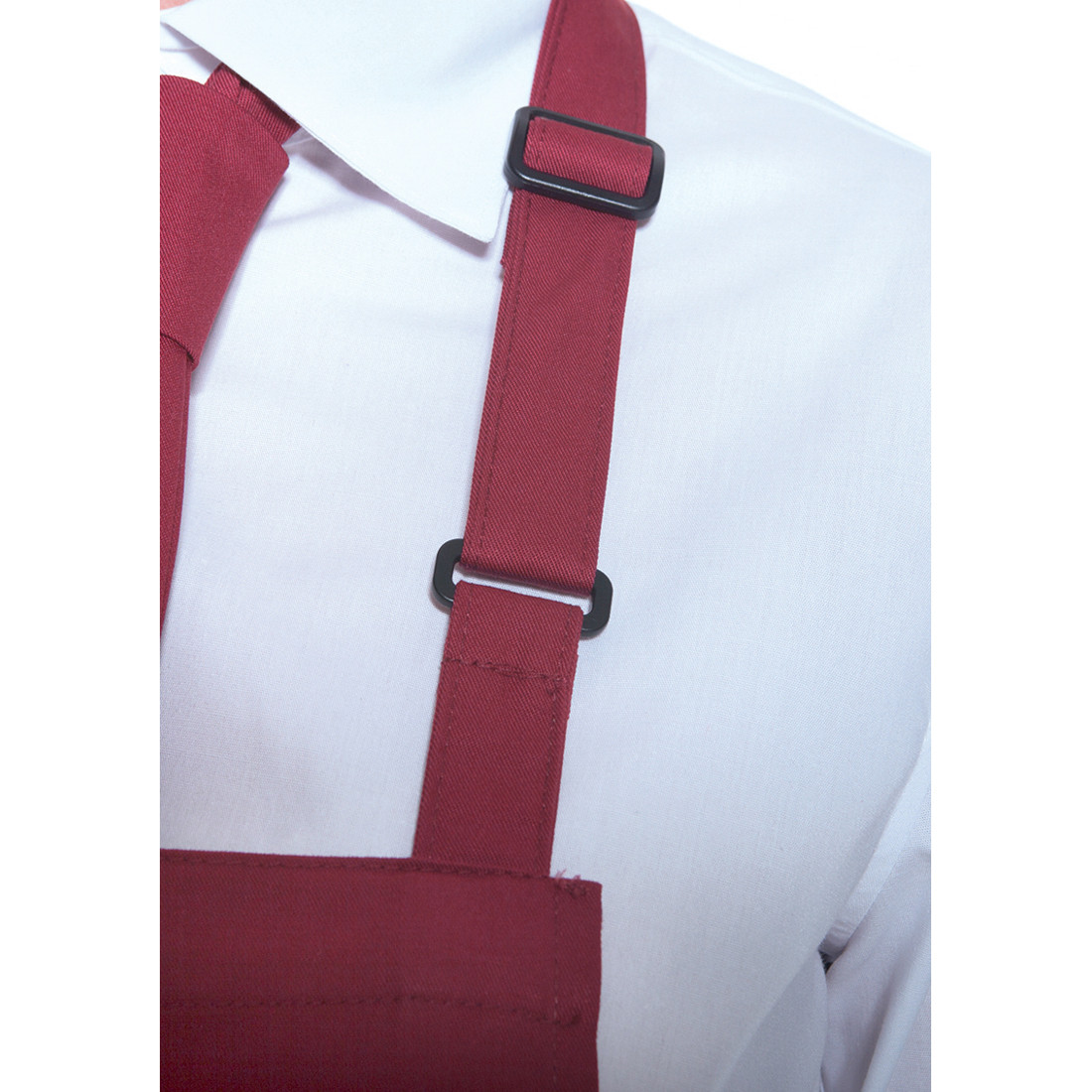 Tablier à bavette Basic avec boucle et poche - Les vêtements de protection Tablier à bavette Basic avec boucle et poche - Les vêtements de protection