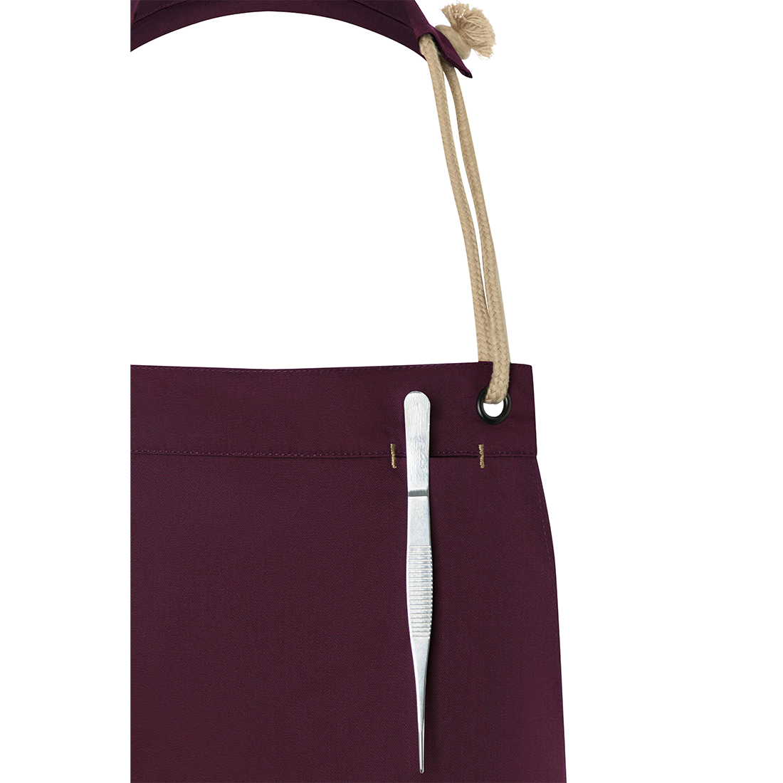 Bib Apron New-Nature , from sustainable material , 65 % GRS Certified Recycled Polyester / 35 % Conventional Cotton - Safetywear