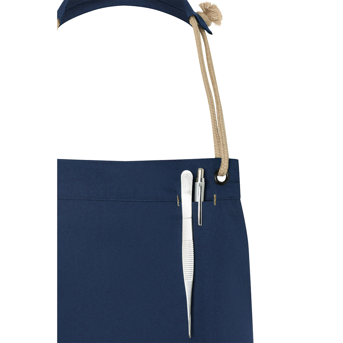Tablier à bavette New-Nature , en matériau durable , 65% GRS Certified Recycled Polyester / 35% Conventional Cotton - Les vêtements de protection Tablier à bavette New-Nature , en matériau durable , 65% GRS Certified Recycled Polyester / 35% Conventional Cotton - Les vêtements de protection