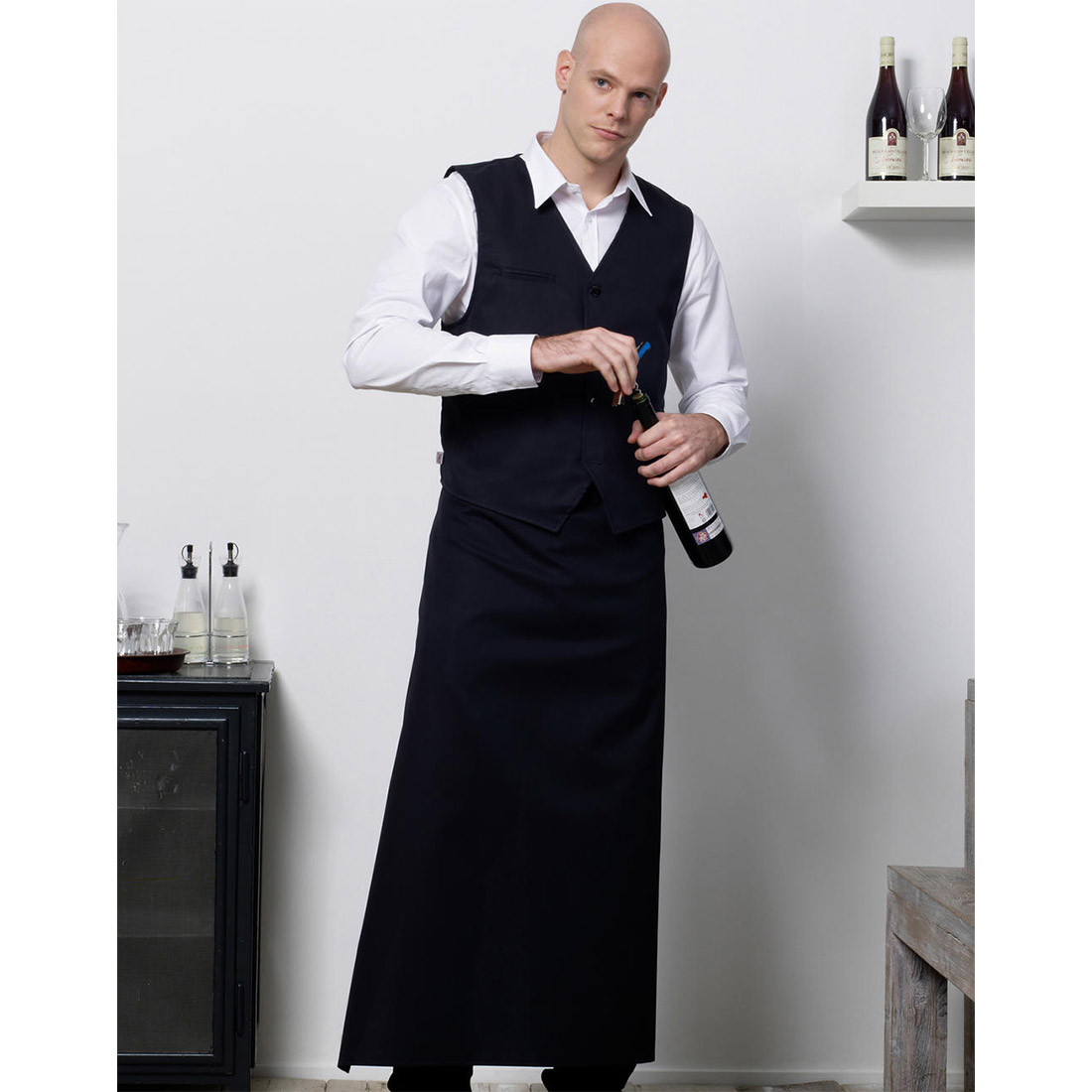 `London` Long Bistro Apron - Safetywear