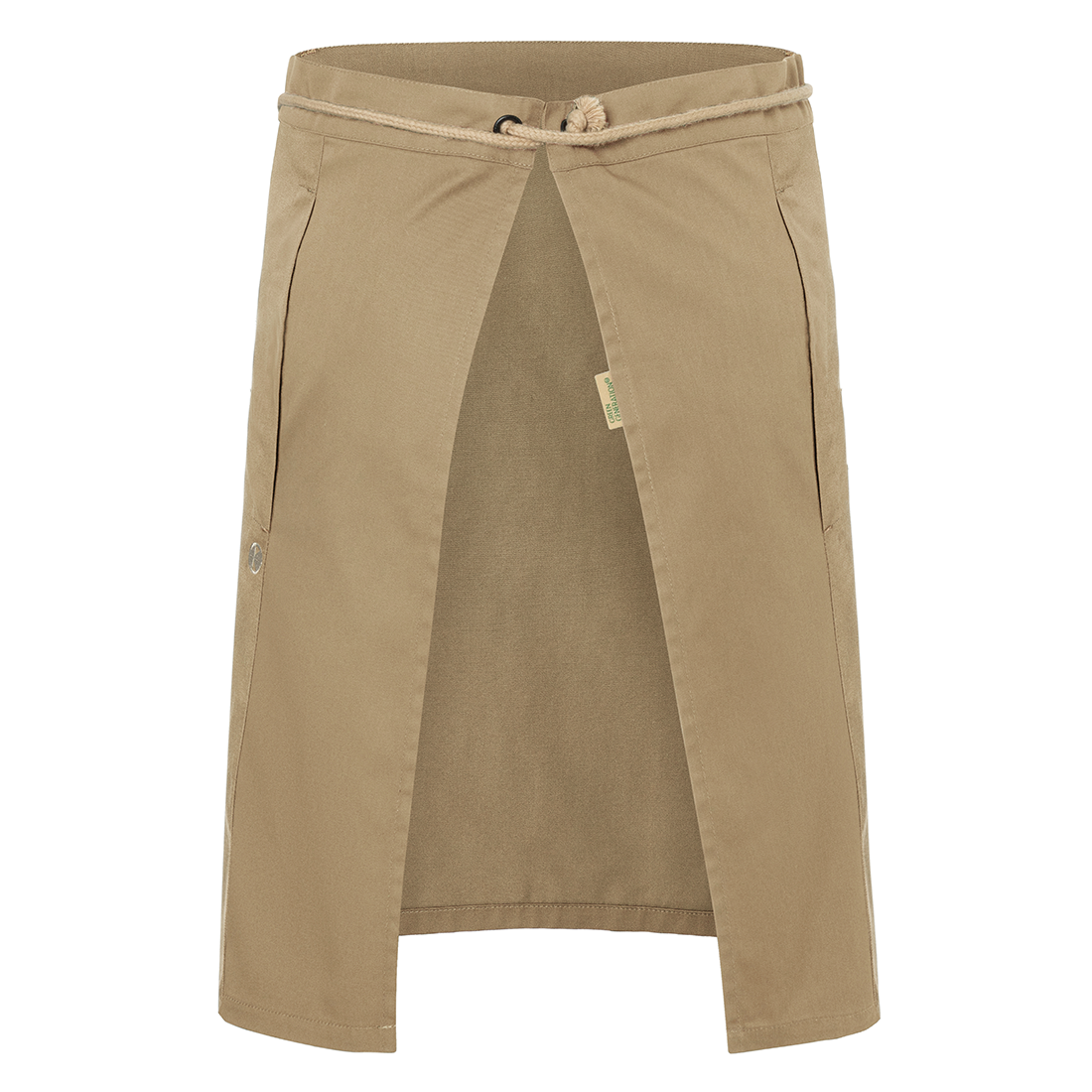 Waist Apron New-Nature , from sustainable material , 65% GRS Certified Recycled Polyester / 35% Conventional Cotton - Safetywear Waist Apron New-Nature , from sustainable material , 65% GRS Certified Recycled Polyester / 35% Conventional Cotton - Safetywear
