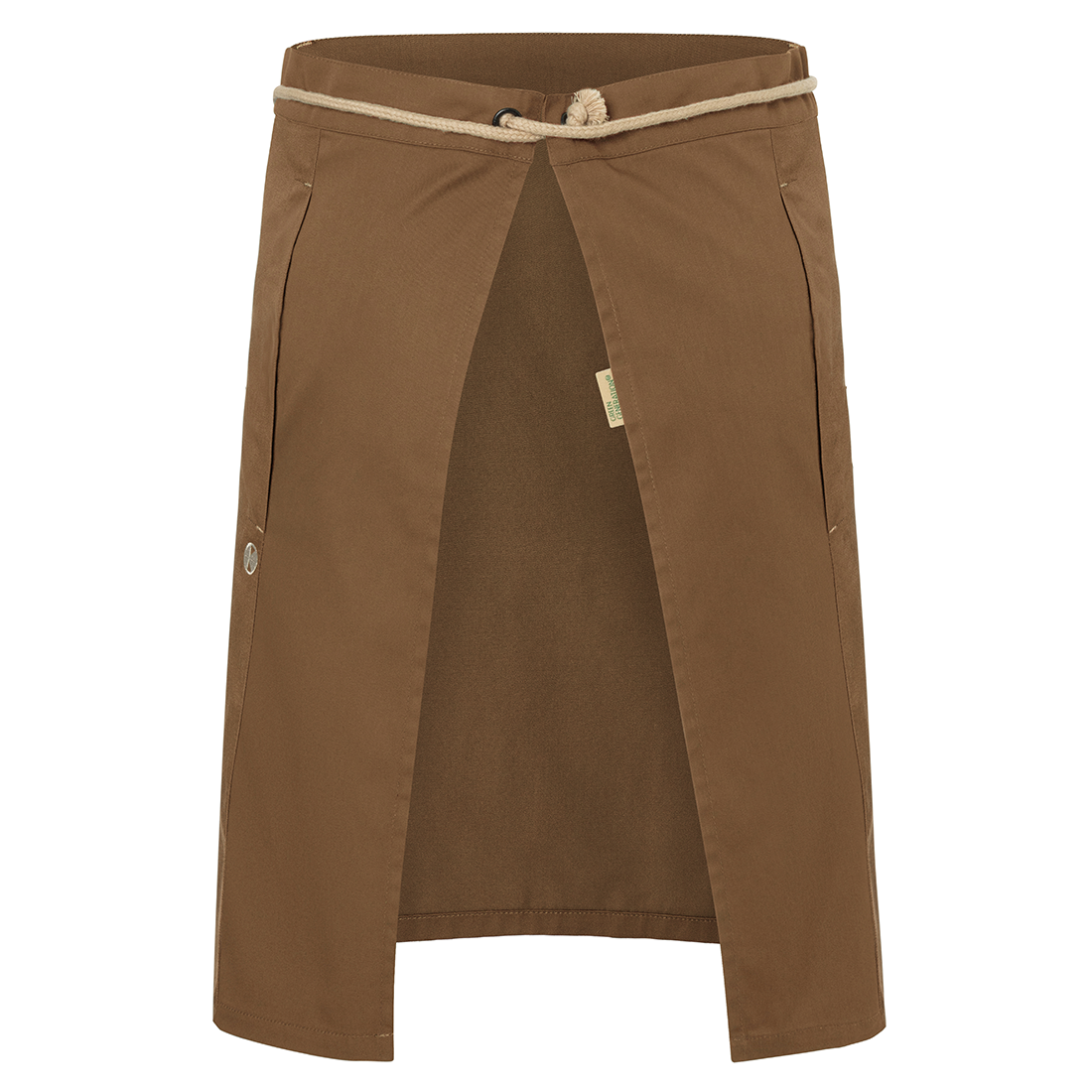 Waist Apron New-Nature , from sustainable material , 65% GRS Certified Recycled Polyester / 35% Conventional Cotton - Safetywear Waist Apron New-Nature , from sustainable material , 65% GRS Certified Recycled Polyester / 35% Conventional Cotton - Safetywear