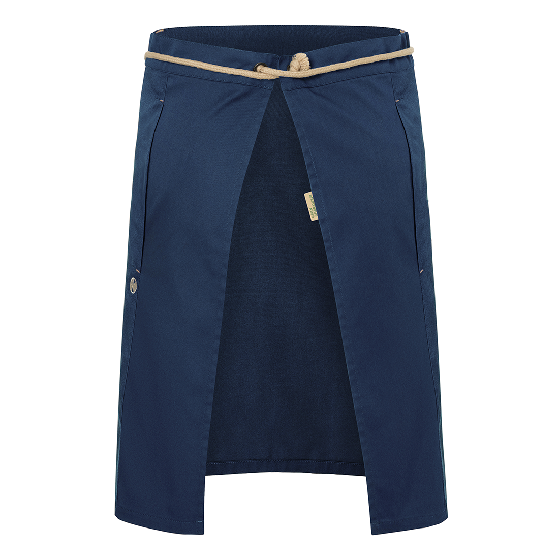 Waist Apron New-Nature , from sustainable material , 65% GRS Certified Recycled Polyester / 35% Conventional Cotton - Safetywear Waist Apron New-Nature , from sustainable material , 65% GRS Certified Recycled Polyester / 35% Conventional Cotton - Safetywear