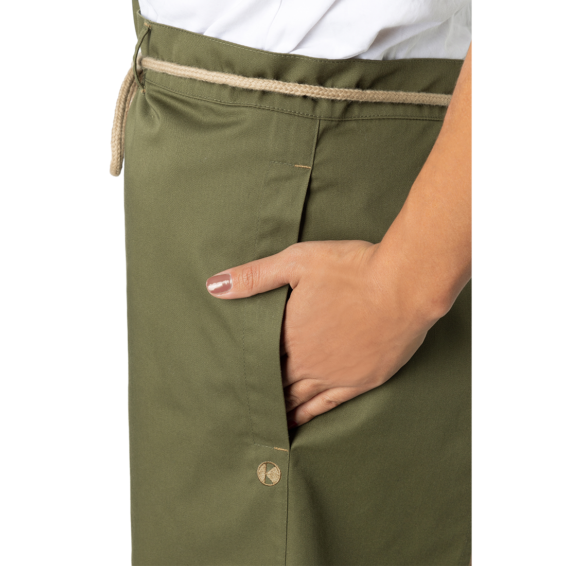 Waist Apron New-Nature , from sustainable material , 65% GRS Certified Recycled Polyester / 35% Conventional Cotton - Safetywear
