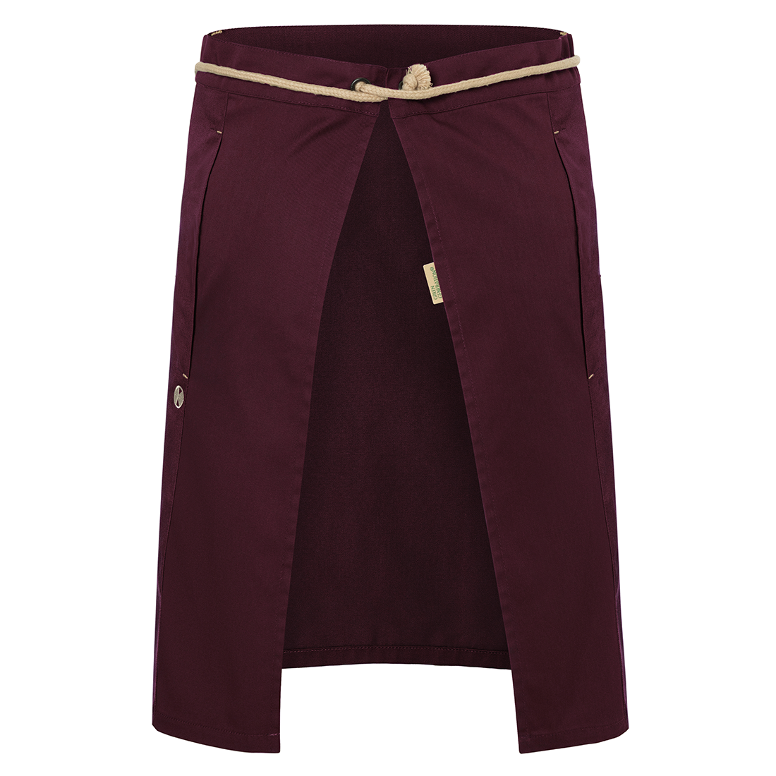 Waist Apron New-Nature , from sustainable material , 65% GRS Certified Recycled Polyester / 35% Conventional Cotton - Safetywear Waist Apron New-Nature , from sustainable material , 65% GRS Certified Recycled Polyester / 35% Conventional Cotton - Safetywear