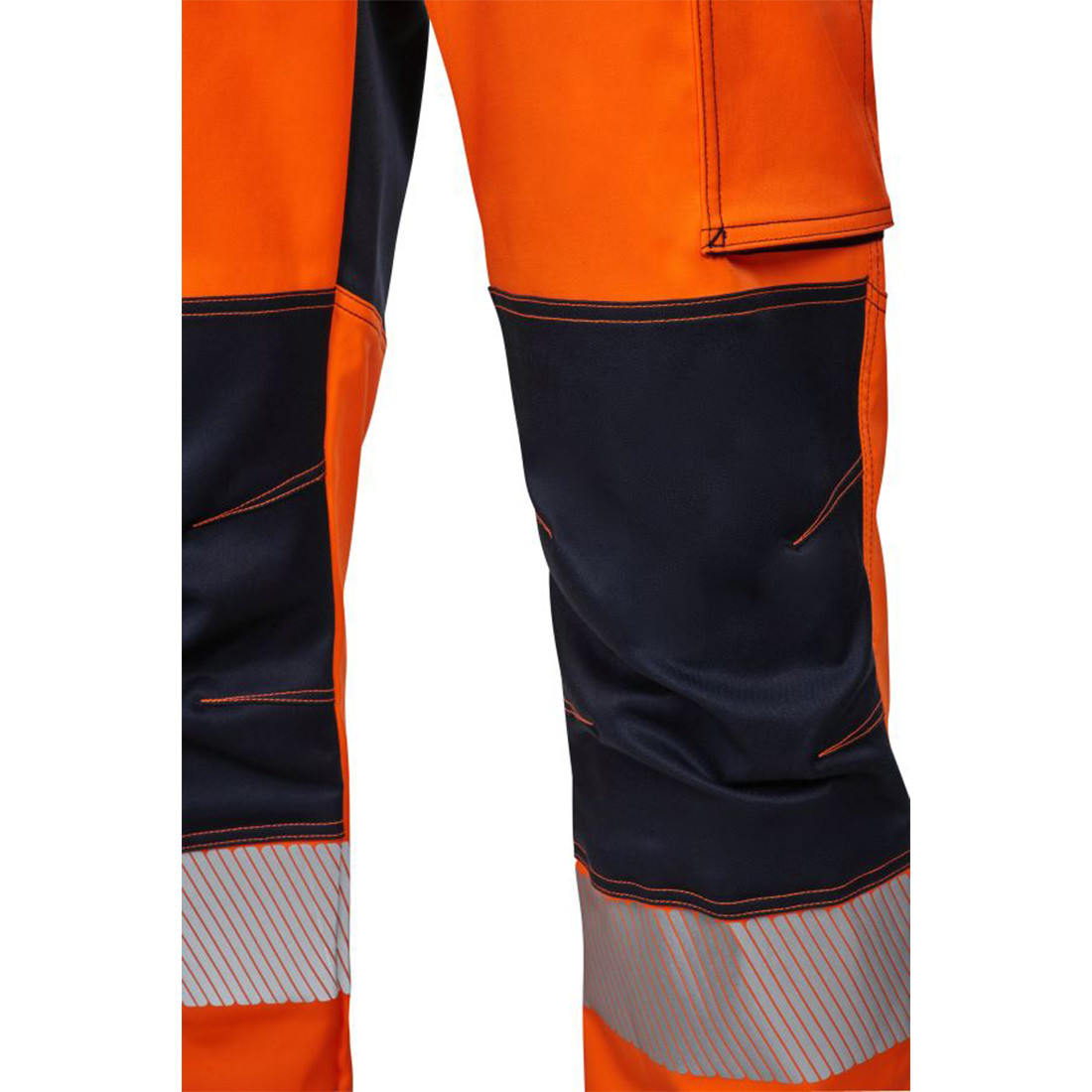 Pantaloni stretch con ginocchiere banda segmentata - Abbigliamento di protezione