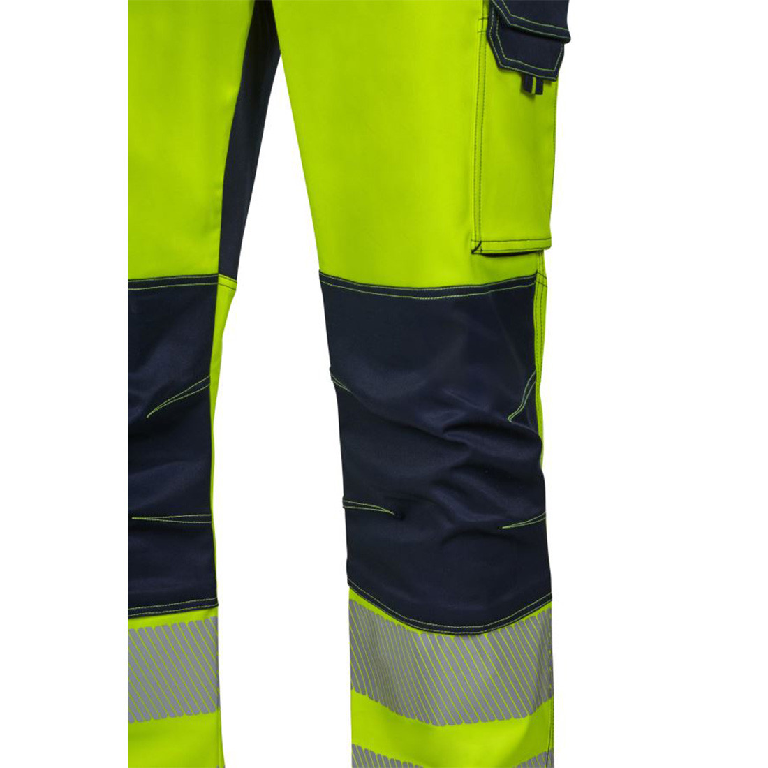 Pantaloni stretch con ginocchiere banda segmentata - Abbigliamento di protezione