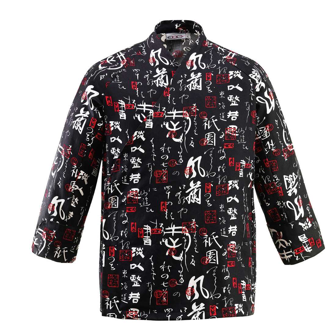 Chaqueta chef Sushi, 100% algodón - Ropa de protección