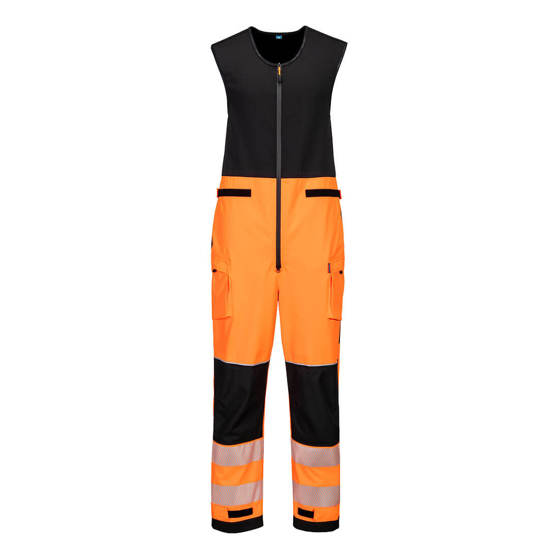 Salopeta de ploaie cu pieptar HiVis PW3 (3 straturi) - Imbracaminte de protectie Salopeta de ploaie cu pieptar HiVis PW3 (3 straturi) - Imbracaminte de protectie