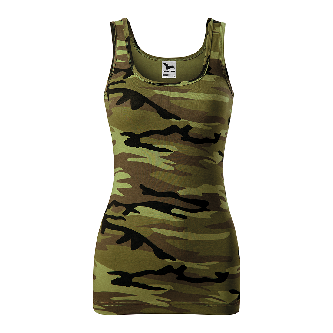 Camiseta sin mangas camuflaje para mujer - Ropa de protección