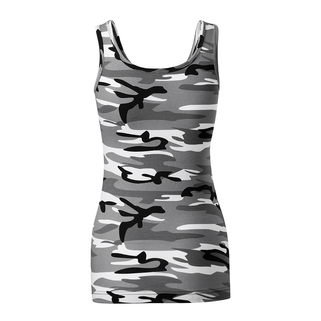 Camiseta sin mangas camuflaje para mujer - Ropa de protección