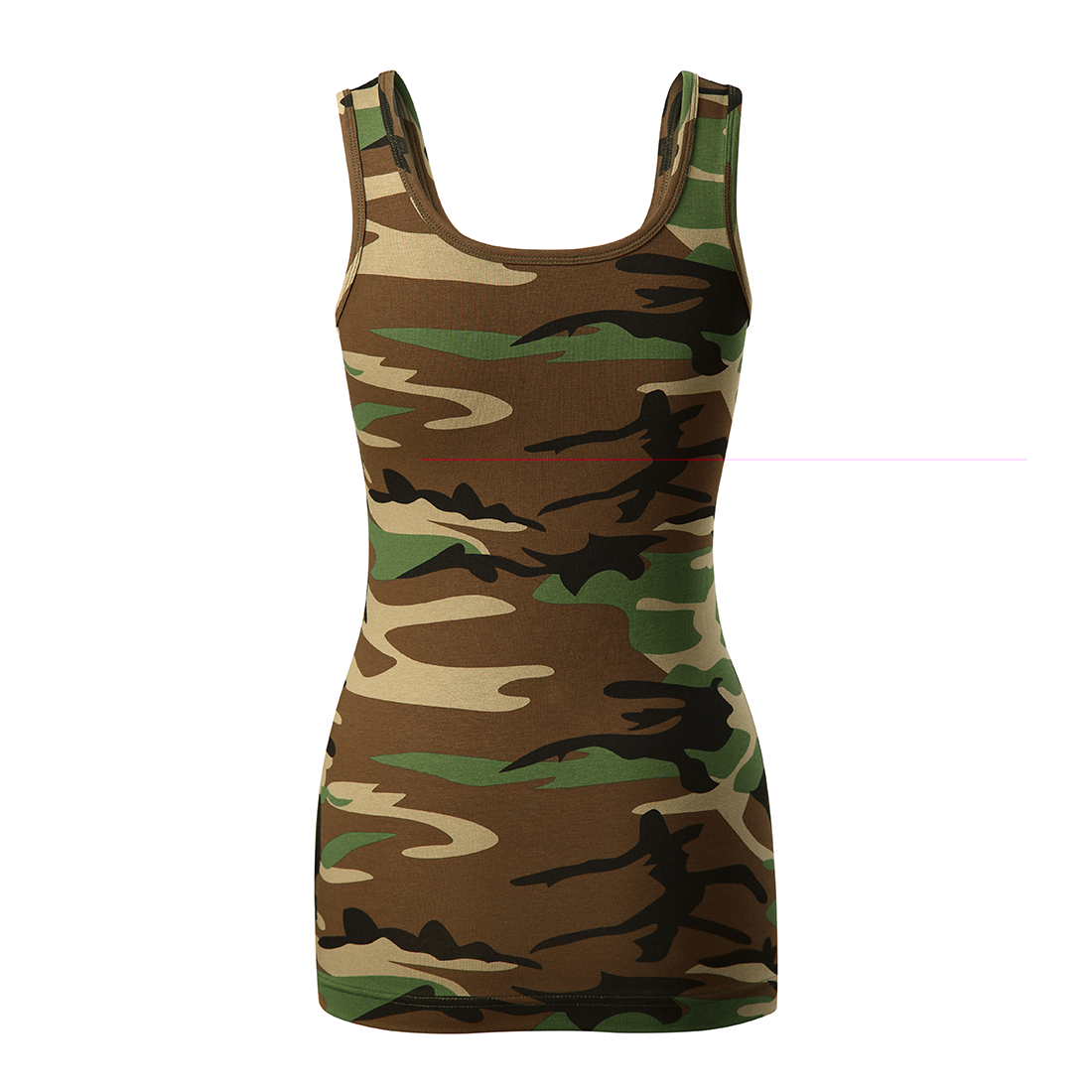 Damen-T-Shirt Camouflage - Arbeitskleidung