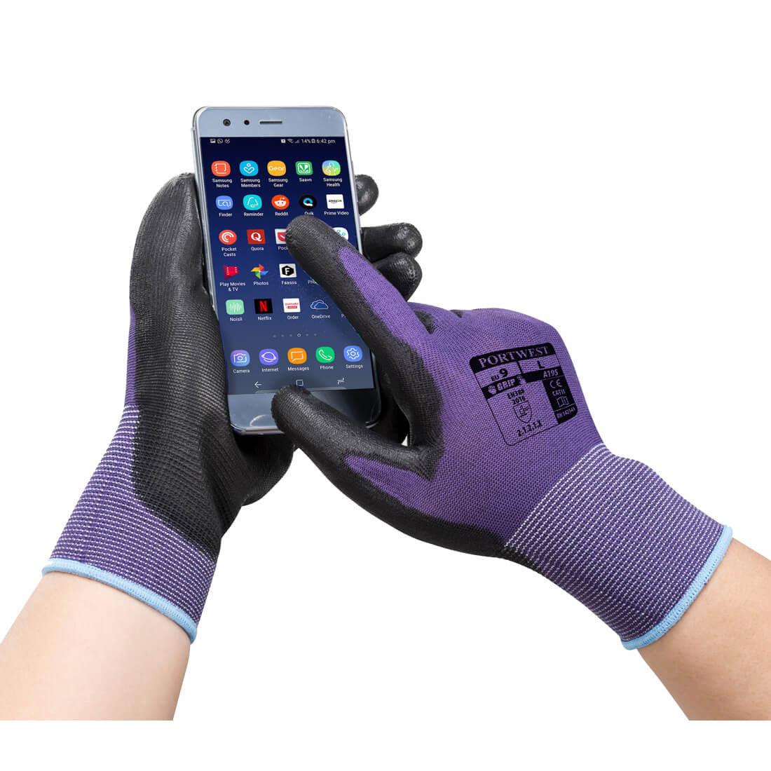 Manusi PU- Touchscreen - Echipamente de protectie personala