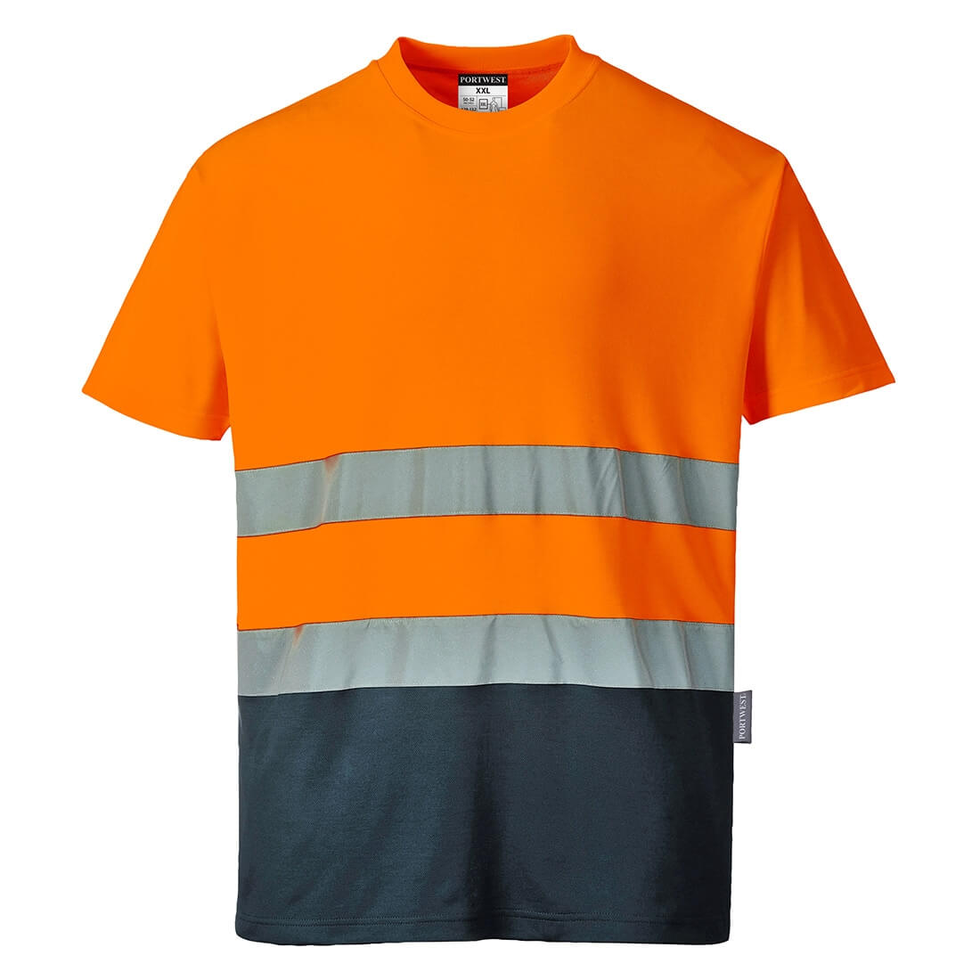 Zweifarbiges Comfort T-Shirt - Arbeitskleidung