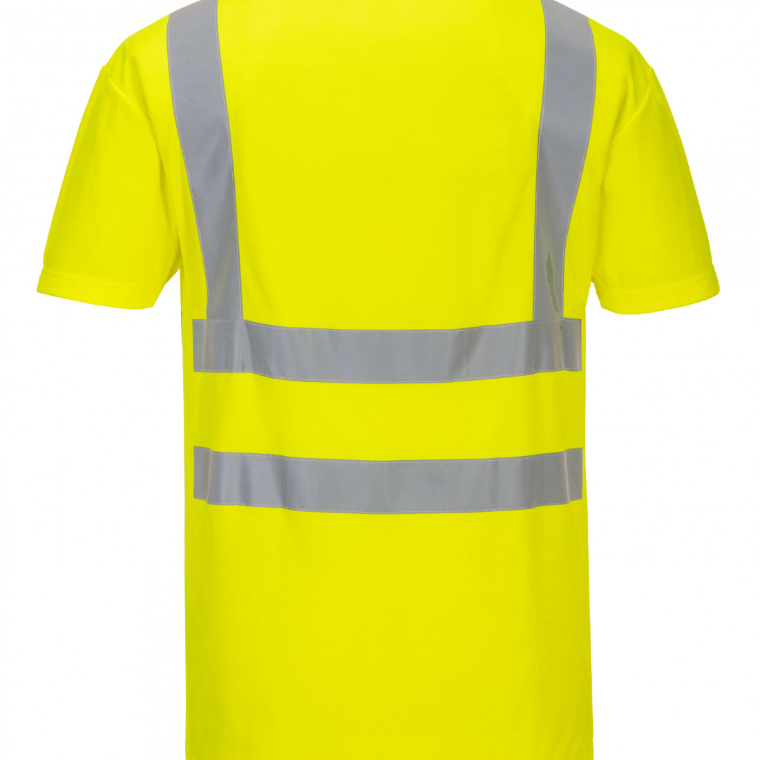 T-shirt con inserti in mesh con scollo a V - Abbigliamento di protezione