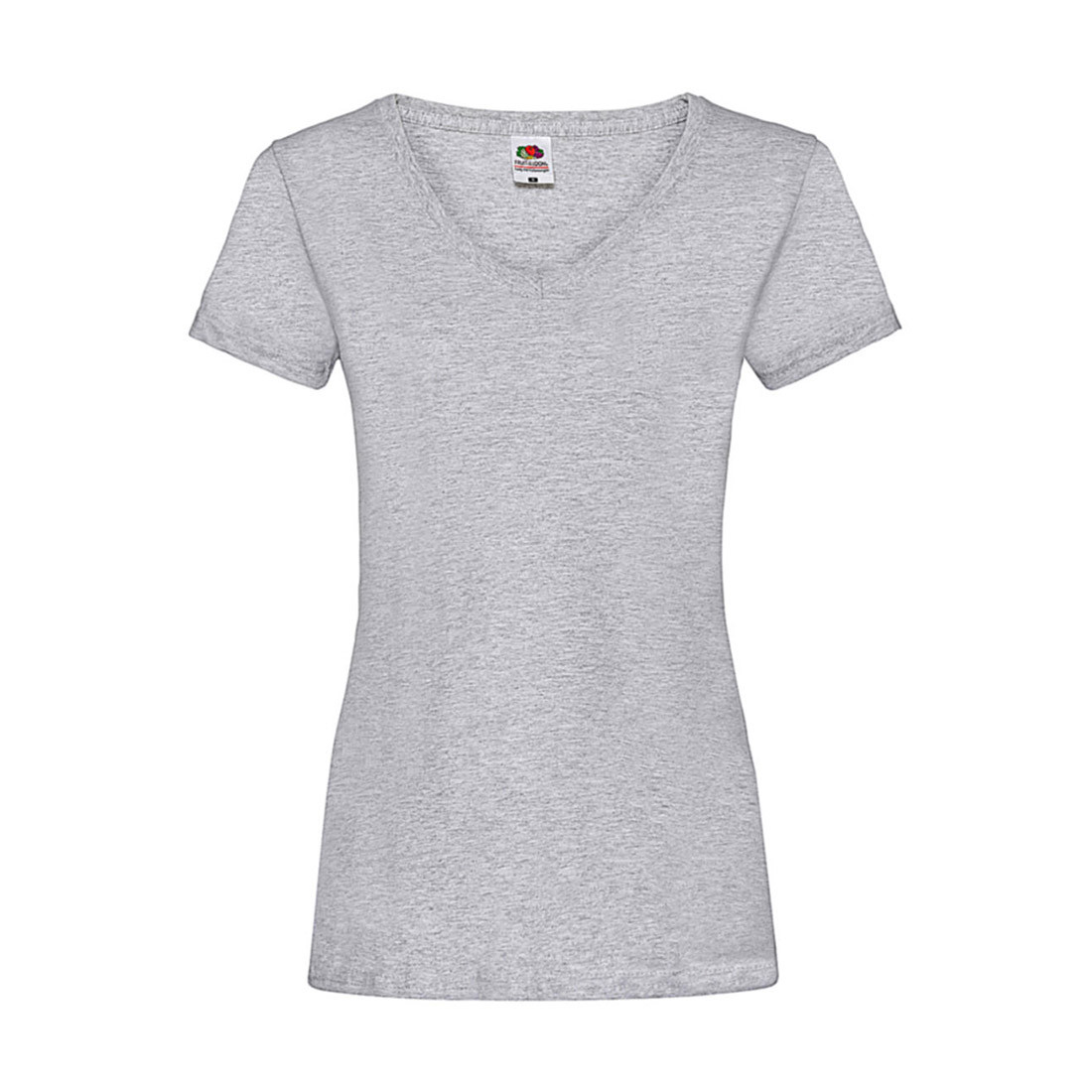 Lady-Fit Valueweight V-neck T - Safetywear