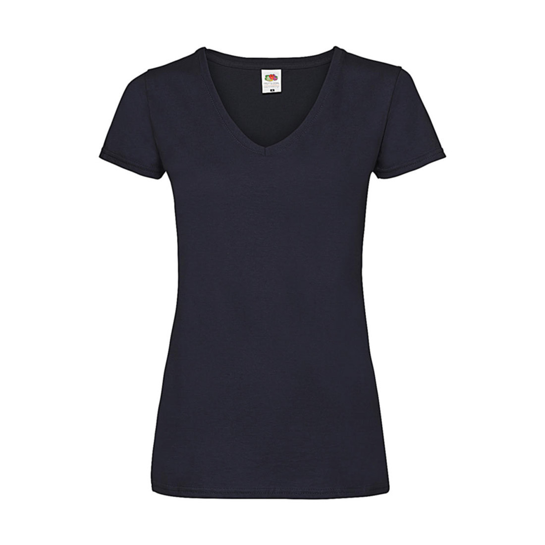 Lady-Fit Valueweight V-cuello de la camiseta - Ropa de protección