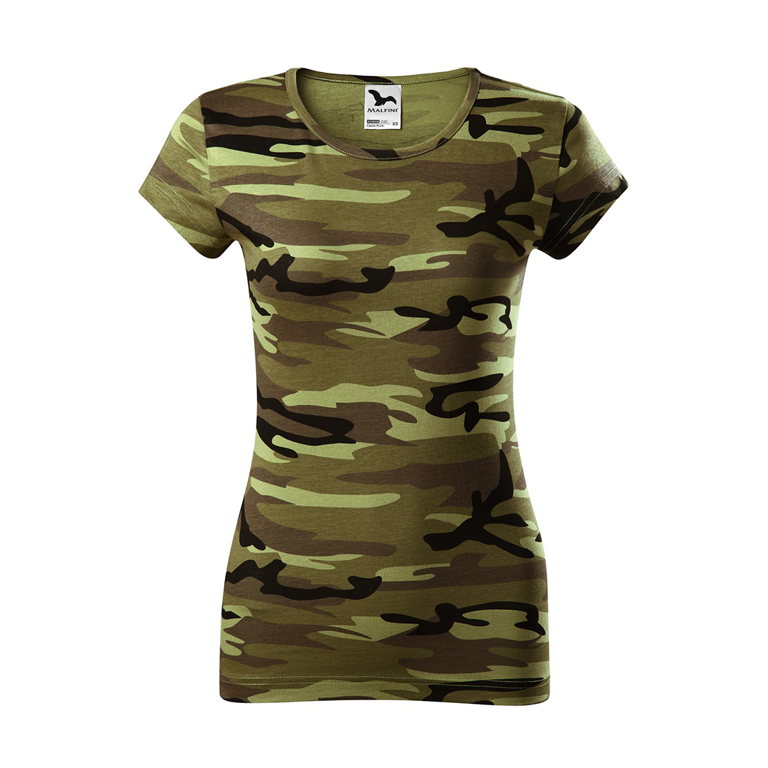 Tricou dama camuflaj CAMO PURE - Imbracaminte de protectie