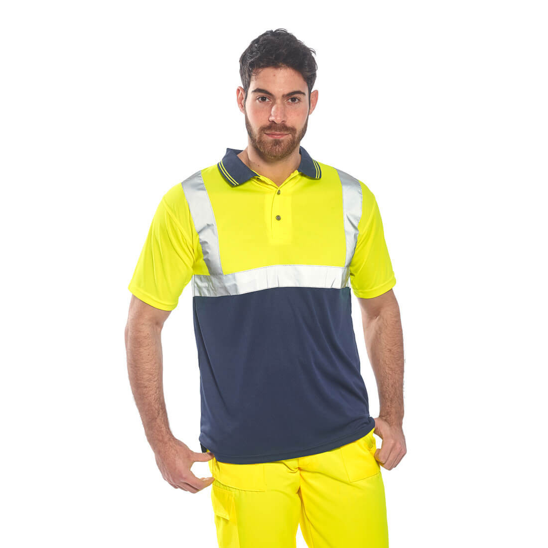 Two-Tone Polo Shirt - Safetywear