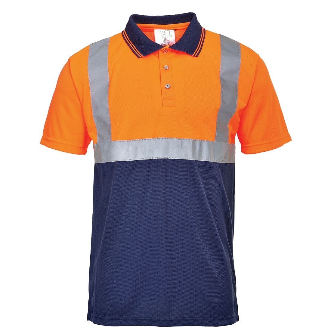 Zweifarbiges Polo-Shirt - Arbeitskleidung