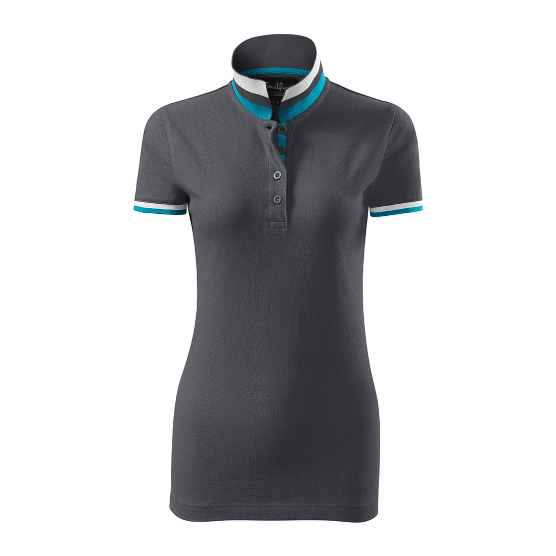 Camiseta polo dama COLLAR UP - Ropa de protección