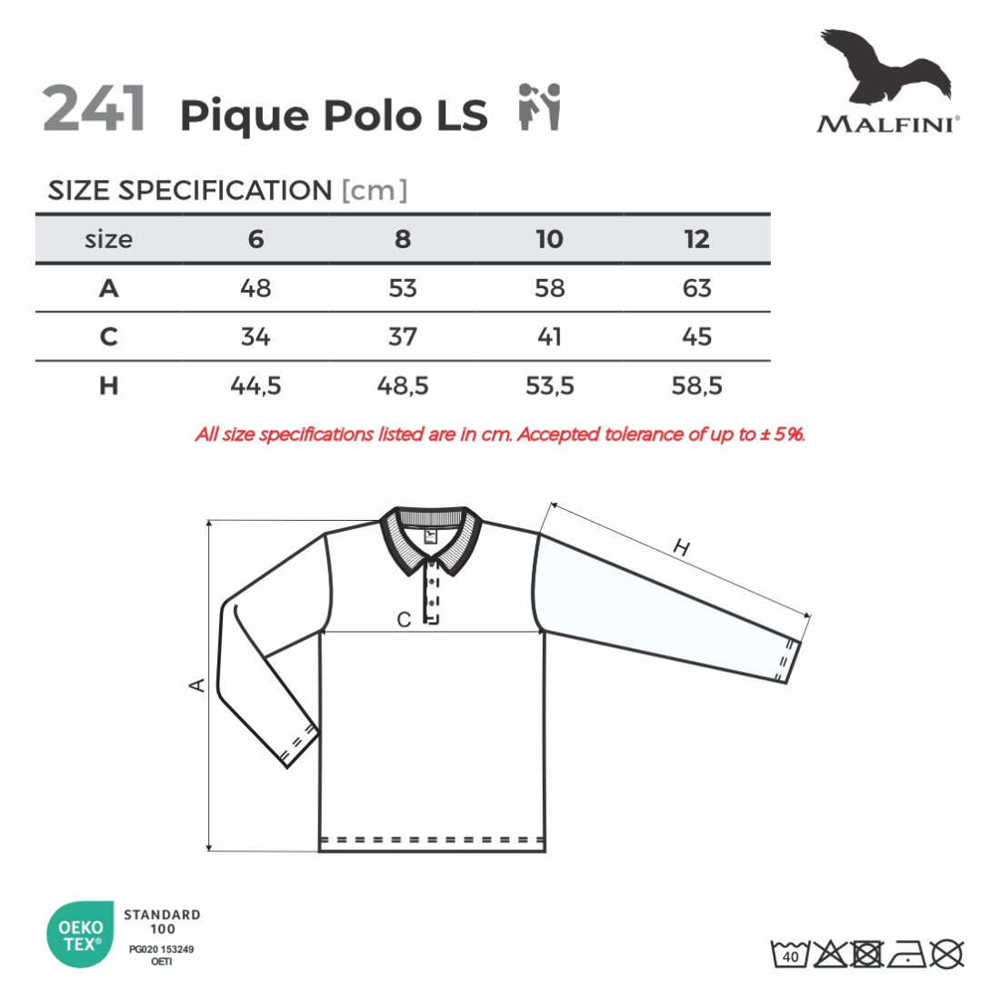 Tricou polo pentru copii ML - Imbracaminte de protectie Tricou polo pentru copii ML - Imbracaminte de protectie