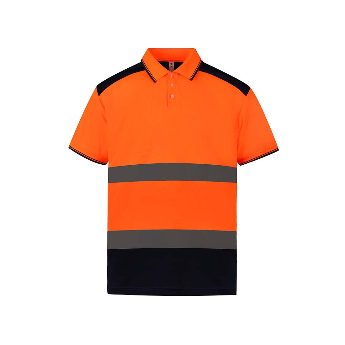 Camiseta polo reflectante bicolor - Ropa de protección