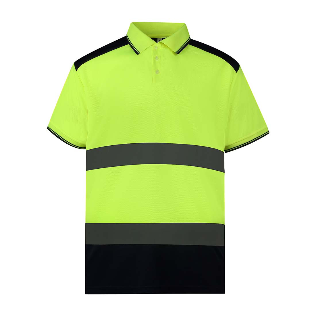 Camiseta polo reflectante bicolor - Ropa de protección