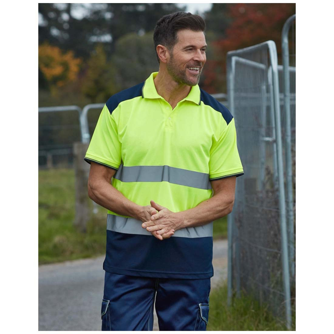 Fluo 2-Tone Polo - Safetywear Fluo 2-Tone Polo - Safetywear