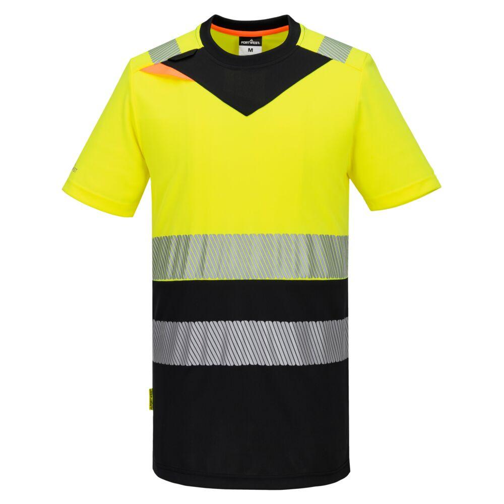 T-shirt DX4 HiVis Classe 1, manches courtes - Les vêtements de protection