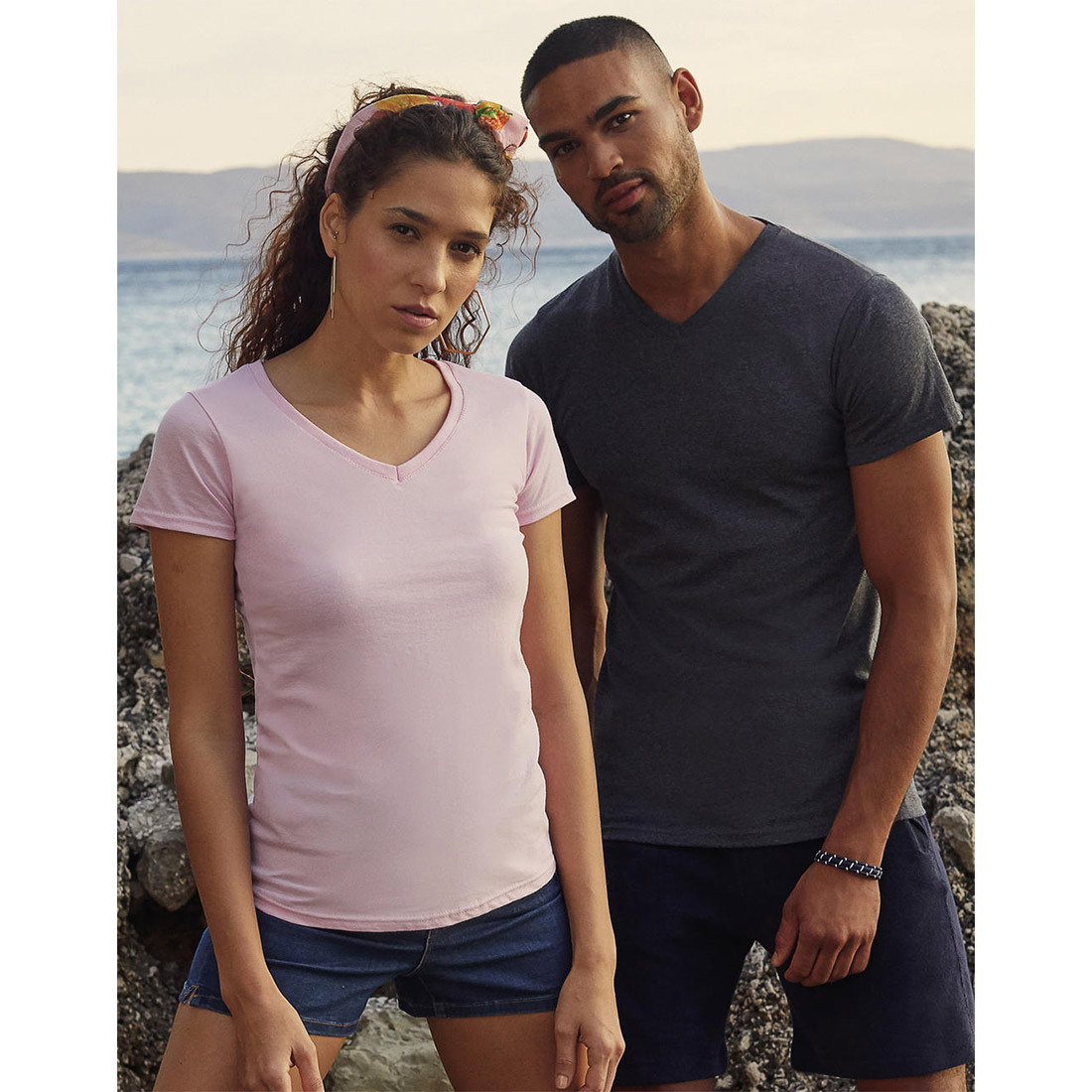 Valueweight V-NECK T - Safetywear