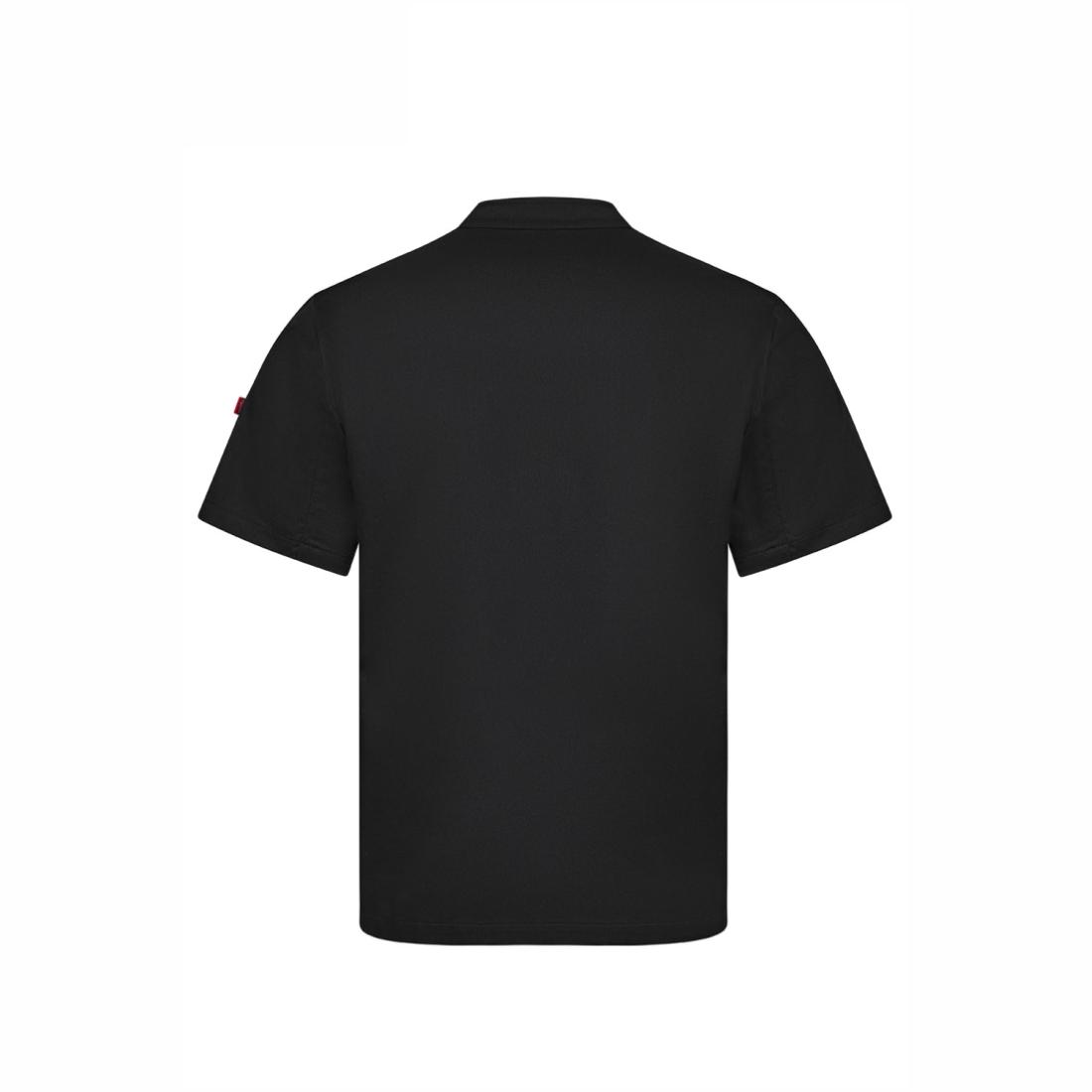 Tunică bucătar cu nasturi si mânecă scurtă - Imbracaminte de protectie