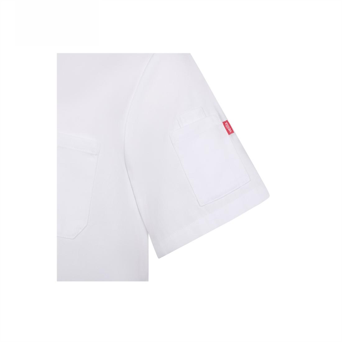 Tunică bucătar cu nasturi si mânecă scurtă - Imbracaminte de protectie