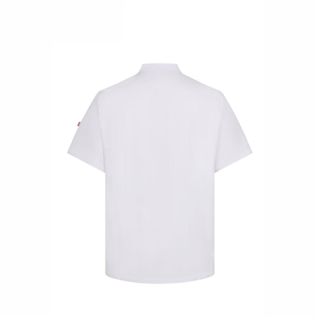 Tunică bucătar cu nasturi si mânecă scurtă - Imbracaminte de protectie