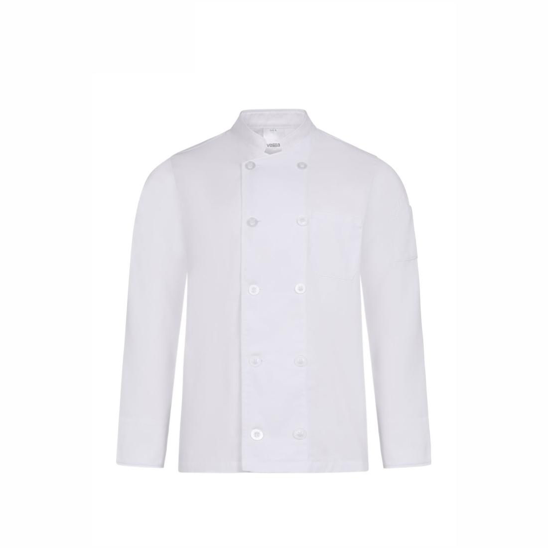 Tunică bucătar cu nasturi si mâneca lunga - Imbracaminte de protectie