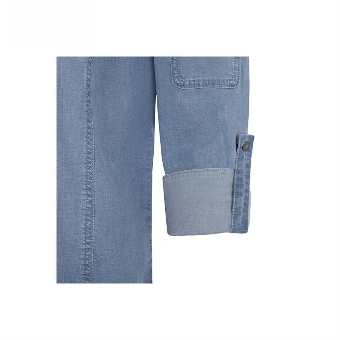 Tunică unisex din denim pentru bucătari - Imbracaminte de protectie