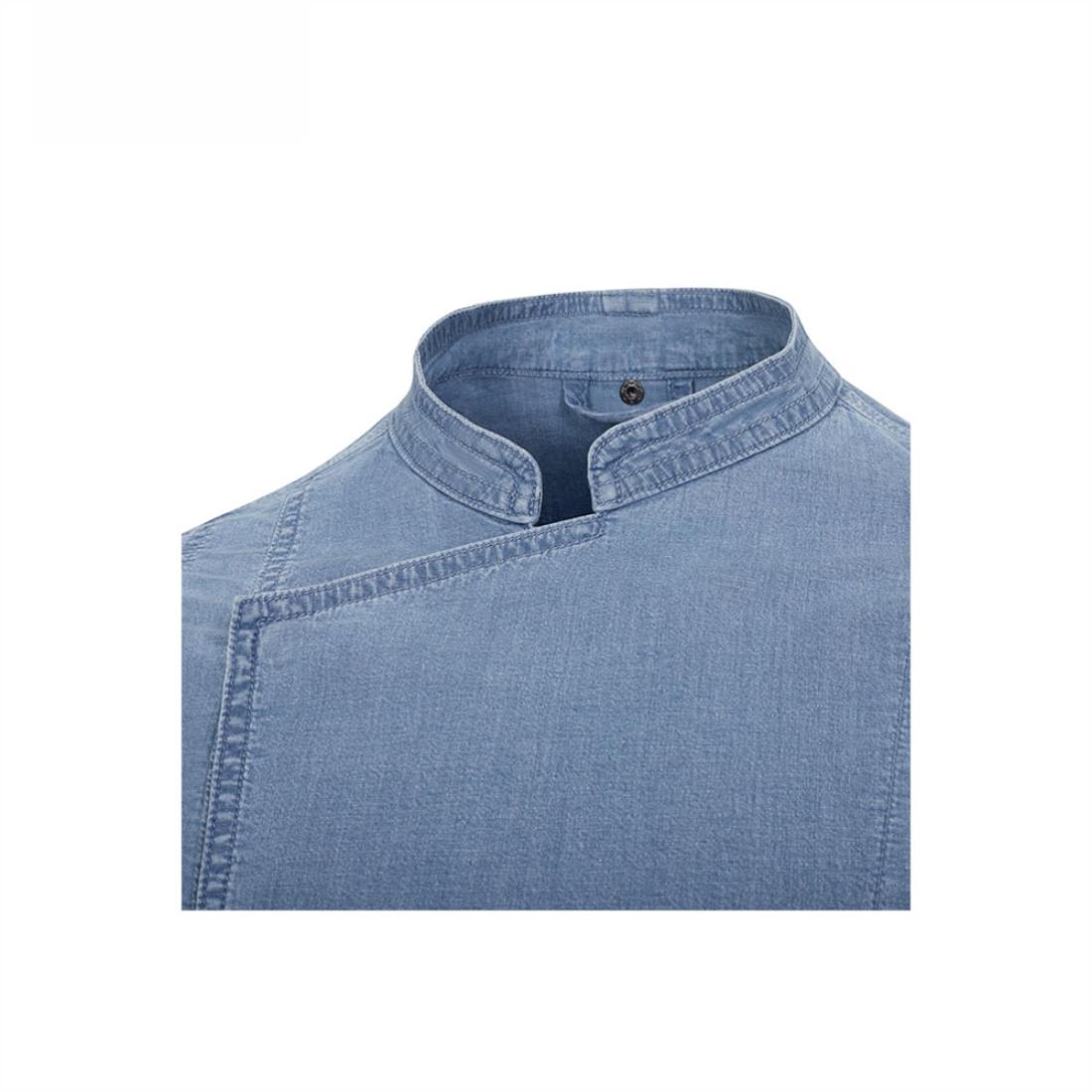 Tunică unisex din denim pentru bucătari - Imbracaminte de protectie