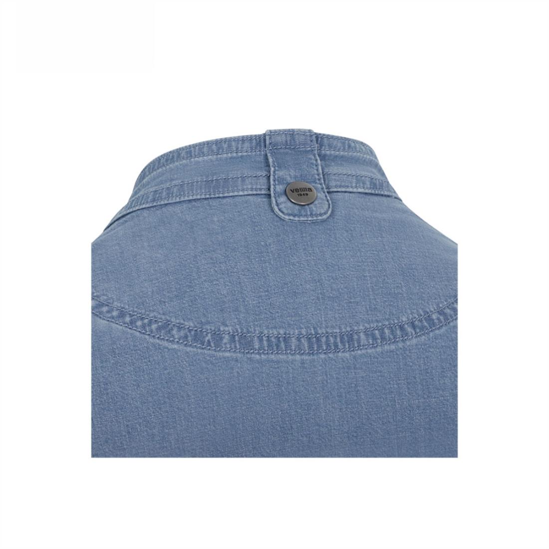 Tunică unisex din denim pentru bucătari - Imbracaminte de protectie
