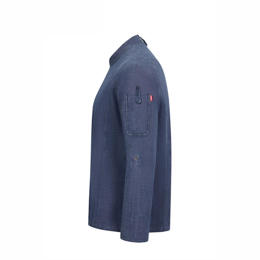 Tunică unisex din denim pentru bucătari - Imbracaminte de protectie