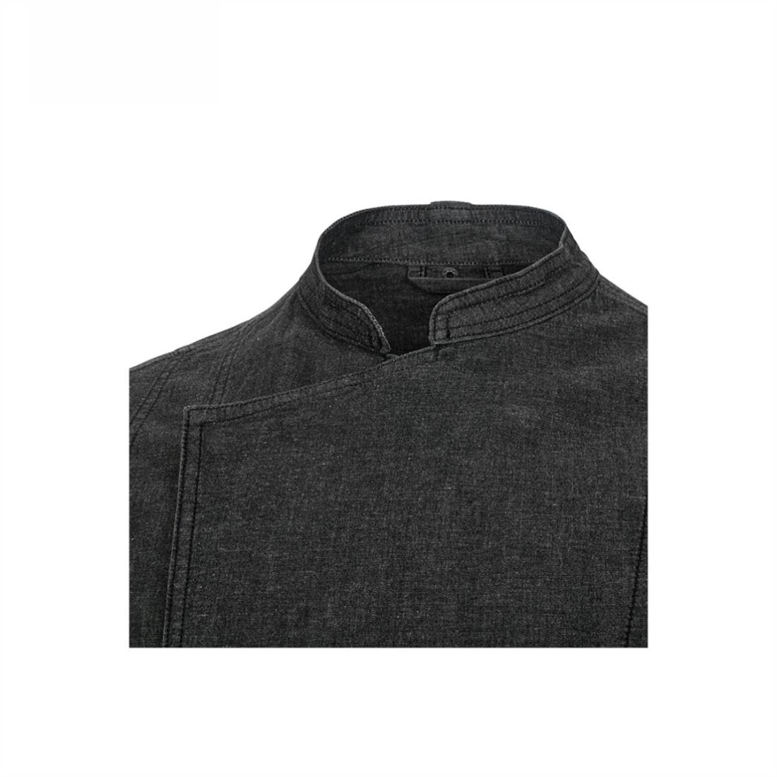 Tunică unisex din denim pentru bucătari - Imbracaminte de protectie