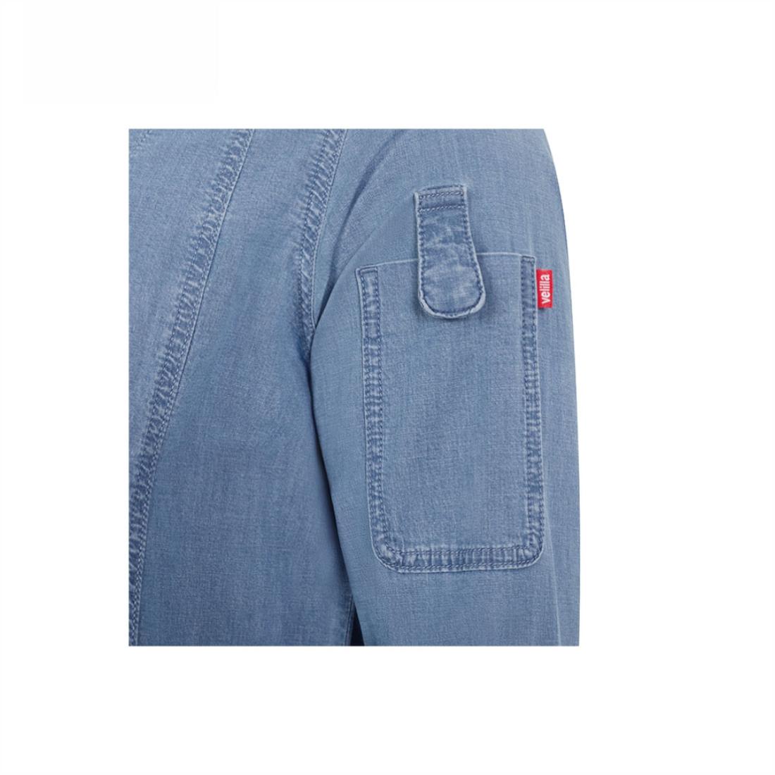 Tunică unisex din denim pentru bucătari - Imbracaminte de protectie